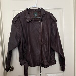 Brown Leather Jacket